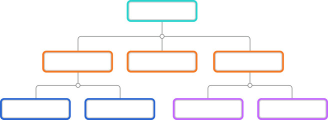 Infographic, Flowchart, Workflow, diagram, organization chart, vector illustration.