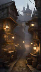 Medieval Slum Vertical 