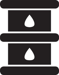 Oil icon symbol vector image Illustration
