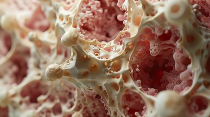 Abstract Cellular Structure: Intricate 3D Render