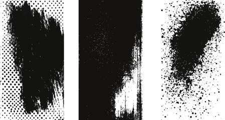 wallpaper for seamless dark distressed dust smudges speckles stains and scratches dirty urban grunge, Abstract texture dust particle and dust grain on white background.