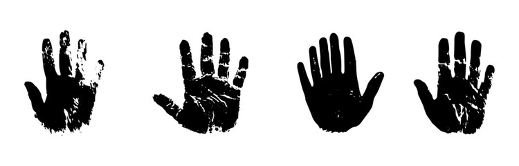 abstract dirty scratch retro vector old grunge textured frame texture., Fingerprint Abstract Background, 