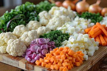 Chop some vegetables