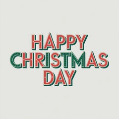 Happy Christmas Day Design