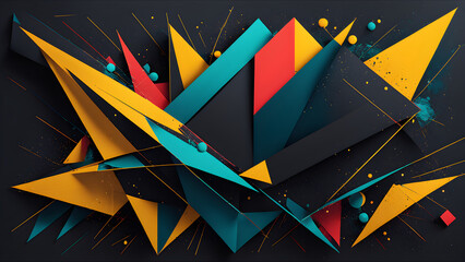 Geometric Graphics Background