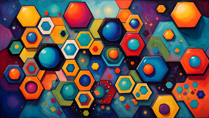 Geometric Graphics Background