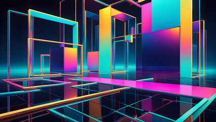 Geometric Graphics Background