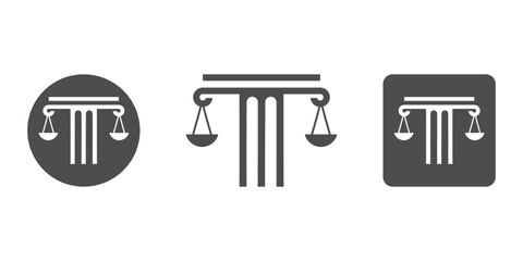 law,scales,justice logo,lawyer vector logo design