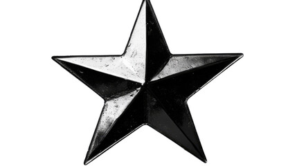 Obraz premium star on a white transparent background