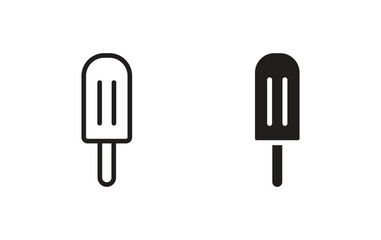 ice cream icon, ice cream sign vector