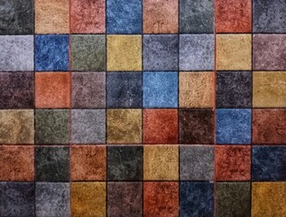 Textured wall with a variety of colors suitable for background and design elements