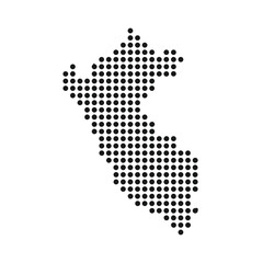 Peru map icon
