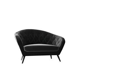 Fototapeta premium sofa on a white transparent background