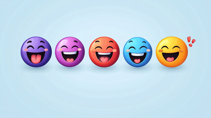 Celebrate World Smile Day with colorful smiley faces conveying happiness and joy