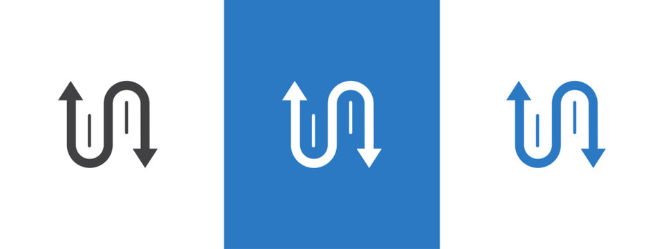 Flexibility icon thin line illustration