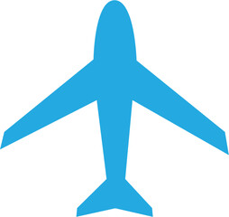 Blue Red Postal Airmail SVG Vector