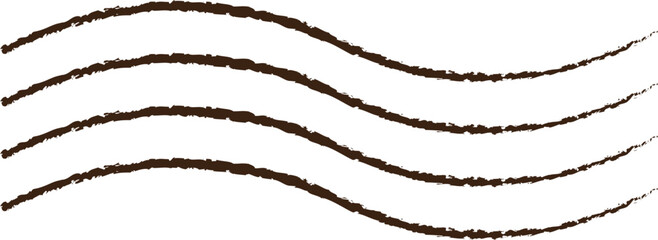 Blue Red Postal Airmail SVG Vector