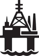 Oil icon symbol vector image Illustration
