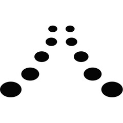 Stepping Stone Silhouette