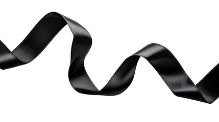ribbon on a white transparent background