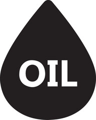 Oil icon symbol vector image Illustration
