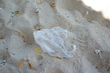 Plastic Waste on the Beach