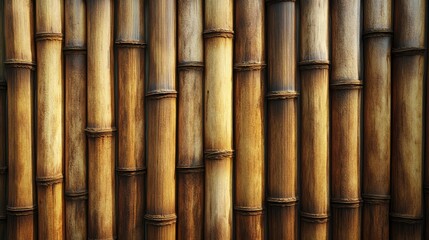 Fototapeta premium Natural Bamboo Texture Background
