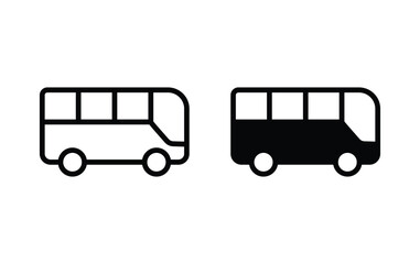 bus icon vector