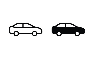 Obraz premium Car icon vector 