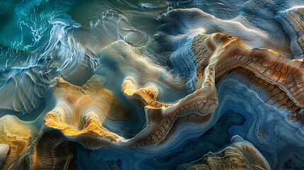 macro abstract in the nature