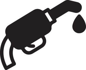 Oil icon symbol vector image Illustration
