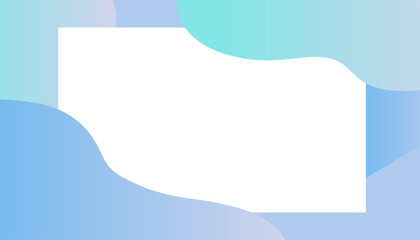 Obraz premium グラデーションの幾何学模様の背景イラスト ふにゃふにゃ グラデーション