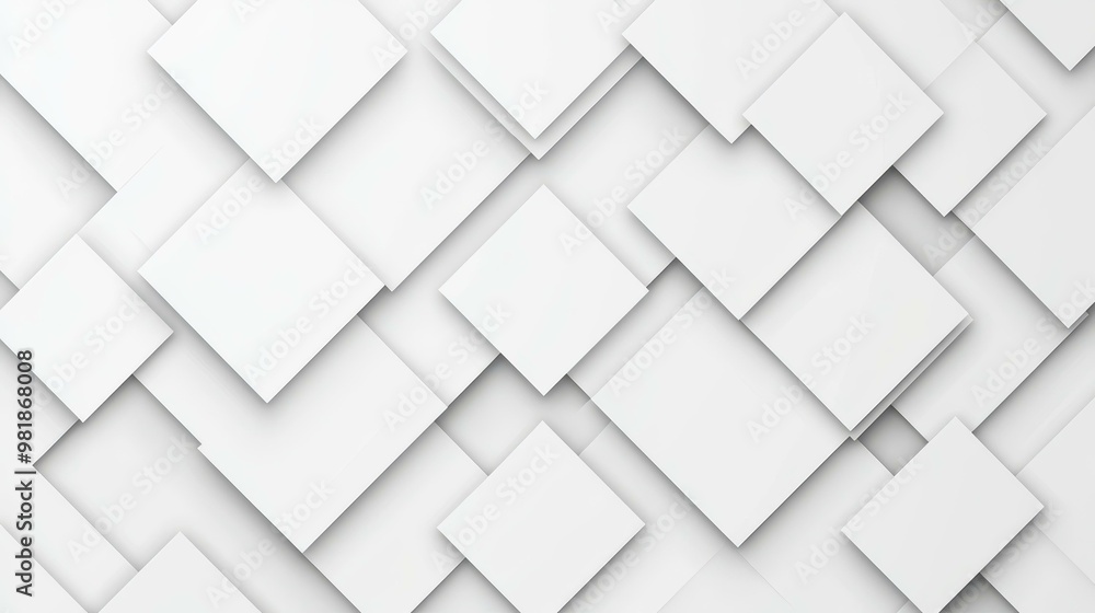 Poster modern abstract design featuring layered diamond and triangle shapes, creating a seamless pattern in