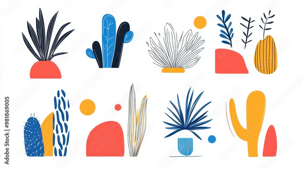 Poster discover dynamic motion graphic elements with tapered strokes and smooth animations for your design 