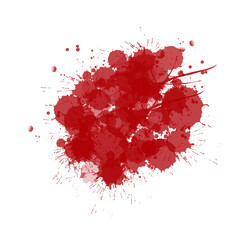 Blood Splash Blood drops Red blood stains