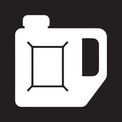 Oil icon symbol vector image Illustration
