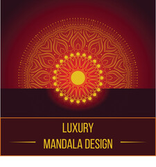 Modern Mandala Pattern for Premium Product Packaging....