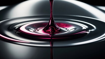 red liquid drop