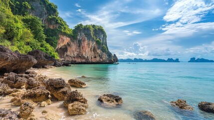 Rocky Andaman seafront