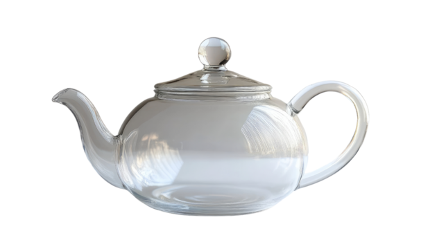 teapot on a white transparent background