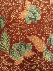 Batik design or Pattern. Batik is Indonesian traditional clothing 