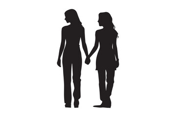 Best mom silhouette vector image and illustration