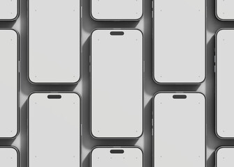 Advanced Mobile Mockup for Tech Visualizations (iphone 15 16)