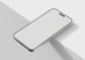 Advanced Mobile Mockup for Tech Visualizations (iphone 15 16)