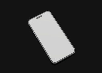 Advanced Mobile Mockup for Tech Visualizations (iphone 15 16)