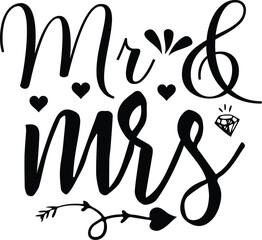 wedding SVG Typography Vector Design