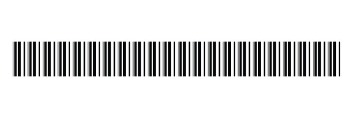 Naklejka premium Barcode label template. Barcode icon. Product identification code vector. Vector illustration.