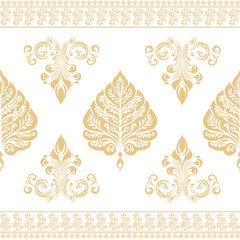 PNG damask pattern illustration 