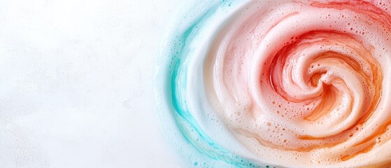 Colorful swirling abstract background