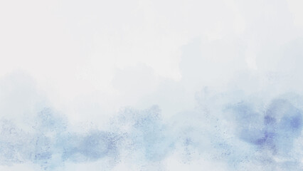 Abstract horizontal watercolor background. Hand drawn vector texture. Brush stroked painting pastel color watercolour